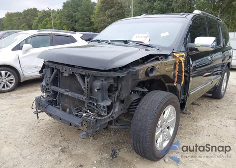 2014 Nissan Armada Platinum from USA, damaged, VIN 5N1BA0NF5EN608217